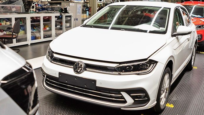 Production of the Volkswagen Polo in Spain