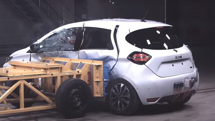 Renault ZOE en las pruebas Euro NCAP