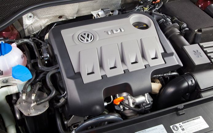 Foto motor diésel TDI Volkswagen