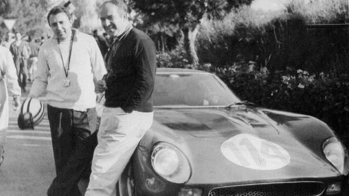 Ferlaino and Taramazzo, ready to start the 1964 Targa Florio