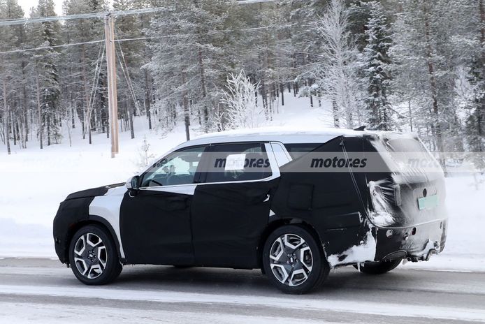 Fotos espía Hyundai Palisade Facelift 2023