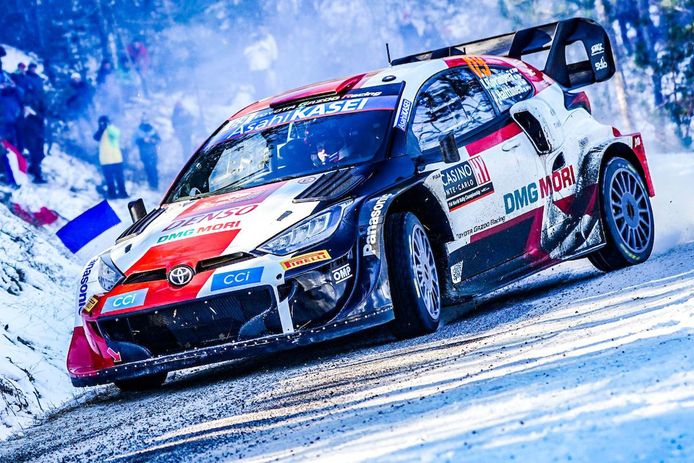 Kalle Rovanperä no siente la presión de abrir pista en el Rally de Suecia