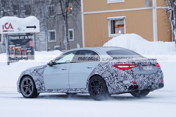 Fotos espía Mercedes-AMG C 63 Berlina 2022