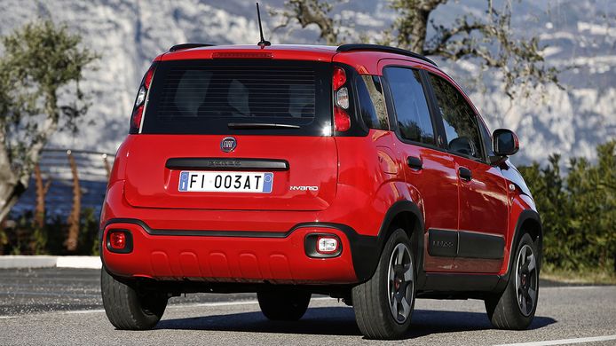 FIAT Panda RED - posterior