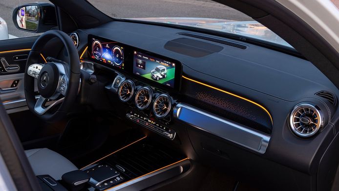 Mercedes EQB - interior