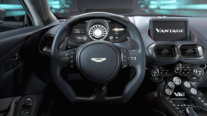 Aston Martin V12 Vantage 2022 - interior