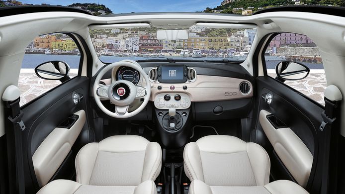 FIAT 500C Dolcevita - interior