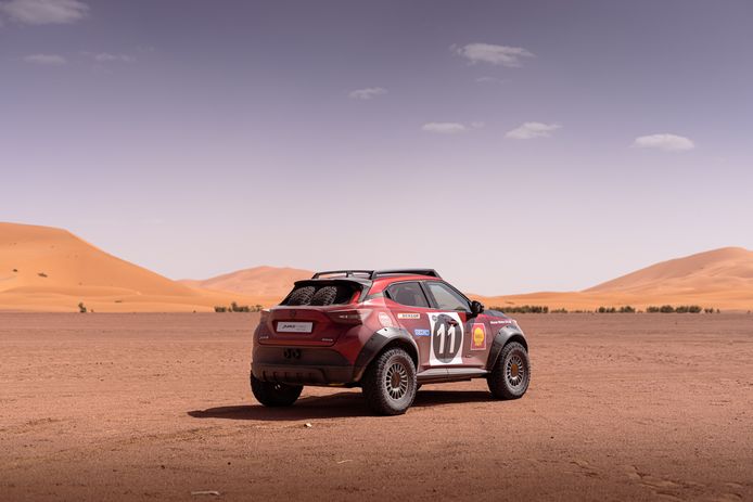 We tested the Nissan Juke Hybrid Tribute in Morocco to celebrate a birthday