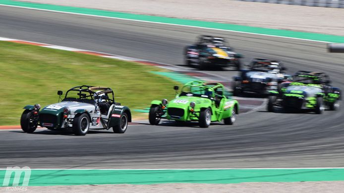 The Caterham France Cup was very even