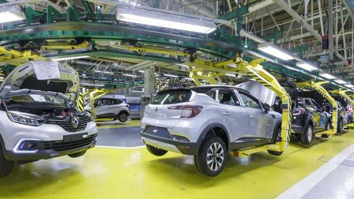 Car production in Spain in May 2022