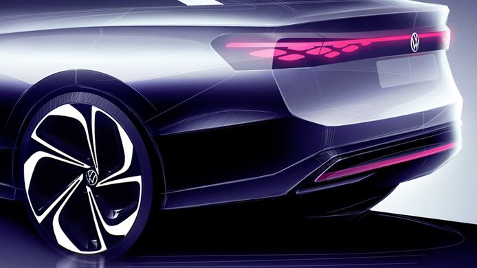 Volkswagen ID. Aero Concept - boceto