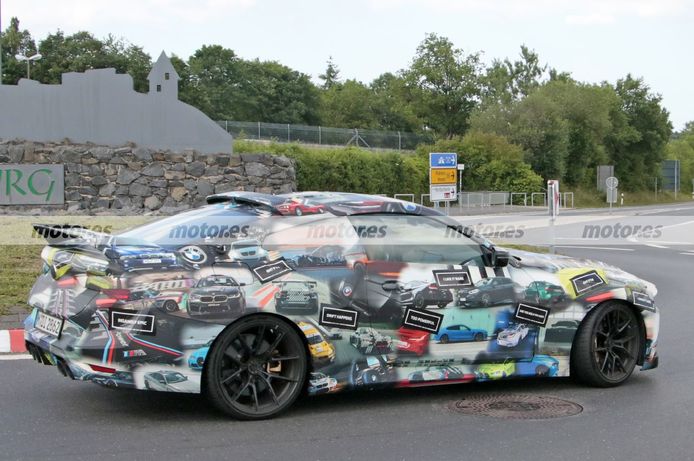 Fotos espía BMW 3.0 CSL 2023 en Nürburgring