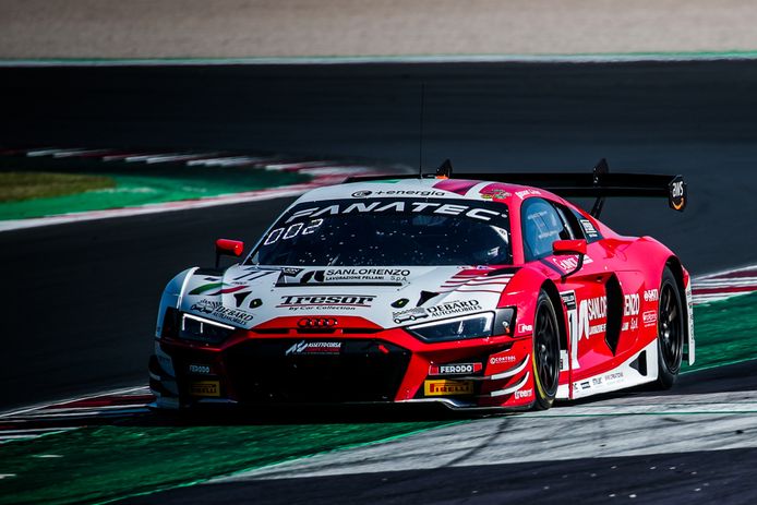 One-two for the #32 Audi drivers in Misano ahead of the #89 Mercedes