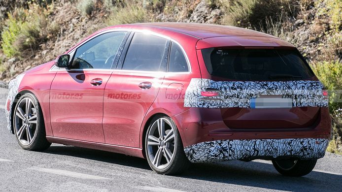 Mercedes B-Class 2023, the development of the expected renewal faces the final stretch