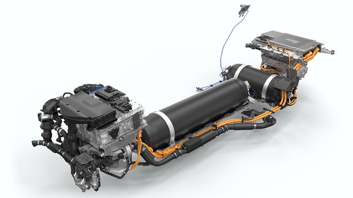 BMW hydrogen fuel cell