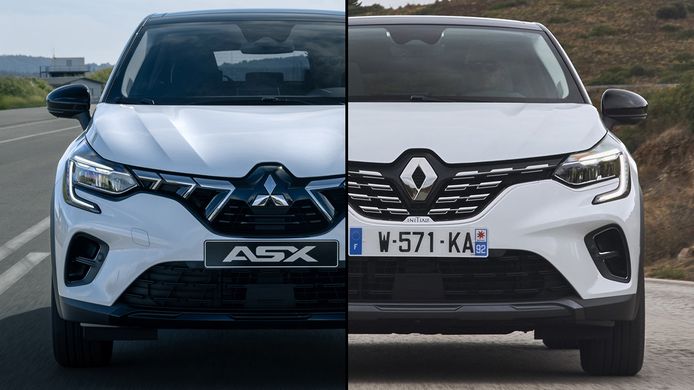 Mitsubishi ASX vs Renault Capture