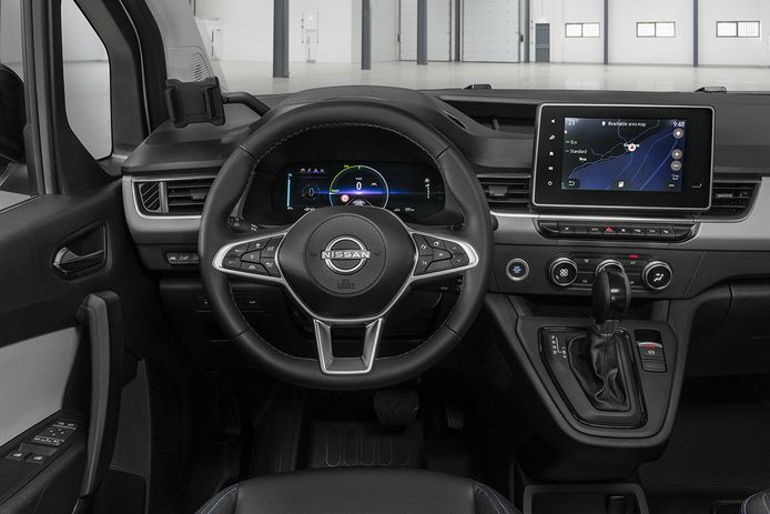 Nissan Townstar EV - interior