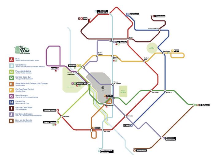 High-Speed ​​Bus Network, the economic alternative to the Madrid Metro
