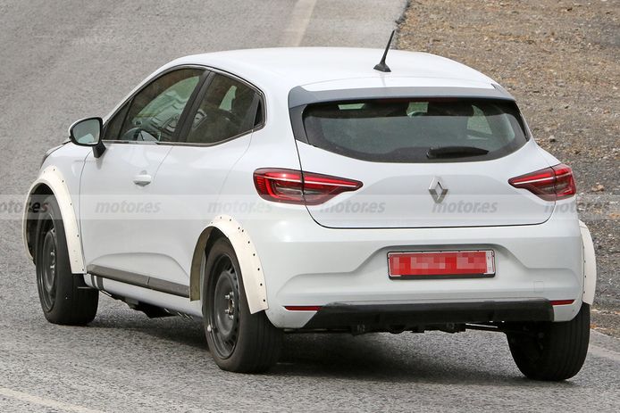 Renault 5 E-Tech - foto espía posterior