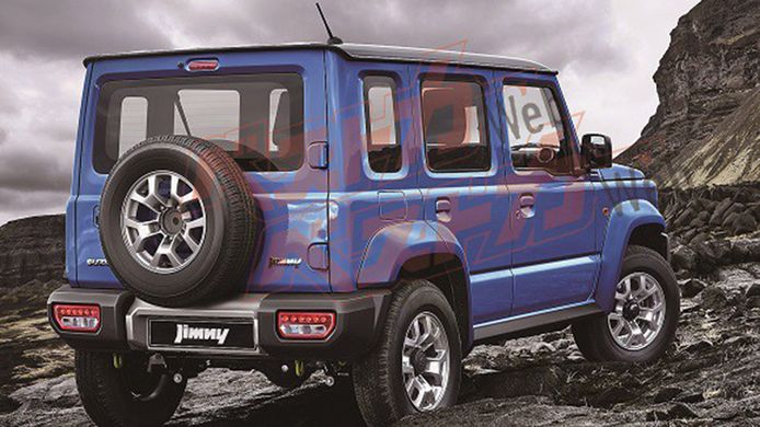 Suzuki Jimny 5 puertas - recreación