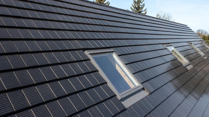 Photovoltaic roof tiles Creaton PV-Autarq