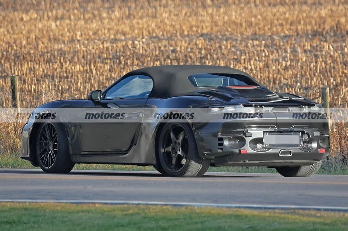 Fotos espía Porsche 718 Boxster Eléctrico