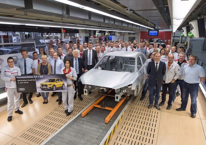 Audi Q2 - producción