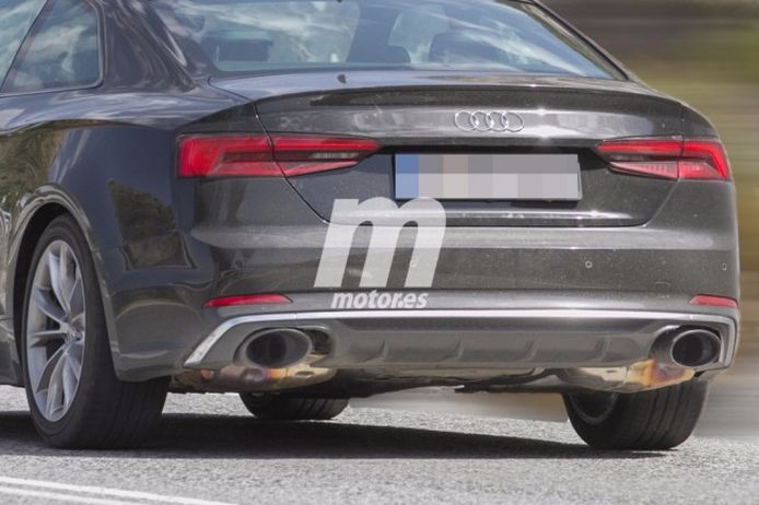 Audi RS5 2017 - foto espía posterior