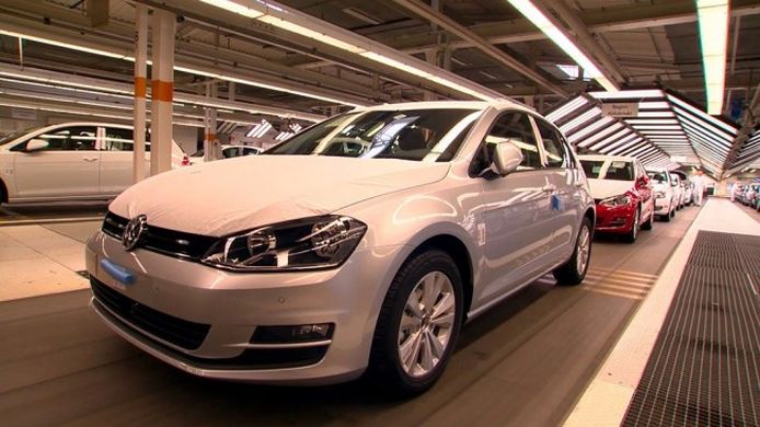 Producción de Volkswagen en Wolfsburg