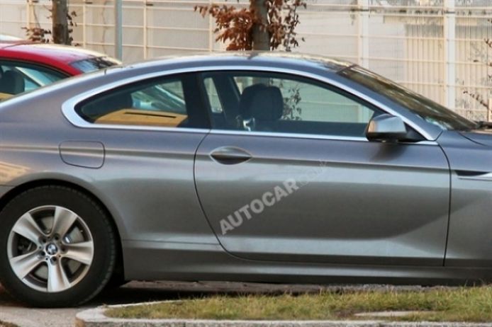 BMW Serie 6 Coupé pillado al desnudo antes de su estreno