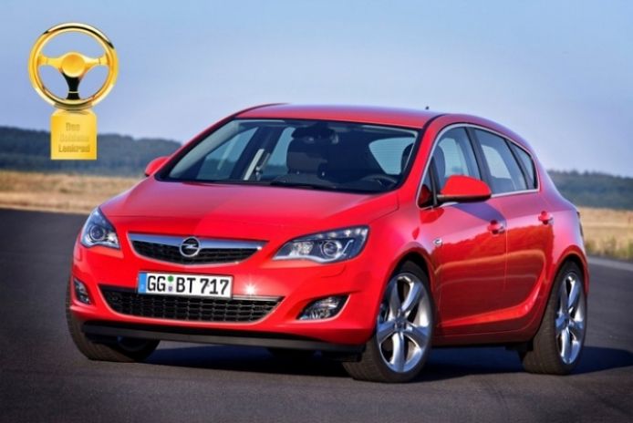 El Opel Astra elegido como el mejor compacto Europeo.