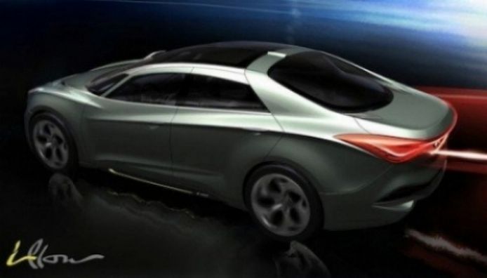 Hyundai estrenó el i45 (Sonata 2011) en Australia.