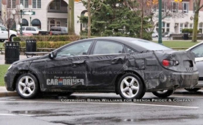 Hyundai Sonata 2011, nuevas fotos espía