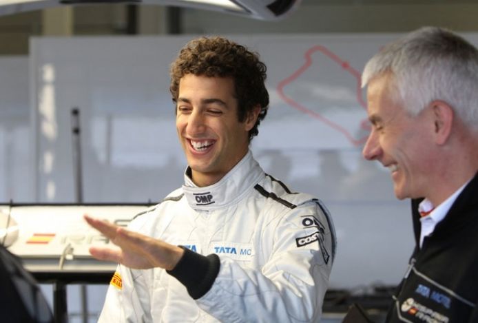 Daniel Ricciardo, satisfecho con su debut en la Fórmula 1