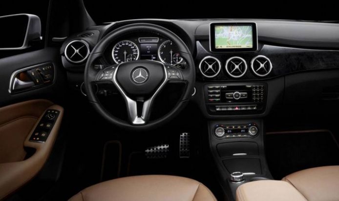 Filtrado el interior del Mercedes-Benz Clase B 2012