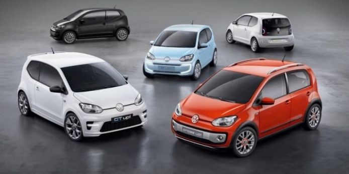 Volkswagen presentó las versiones eléctricas, deportivas y aventureras del Up!