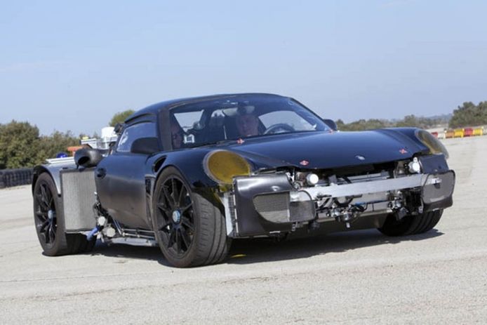El Porsche 918 Spyder, al desnudo (literalmente)