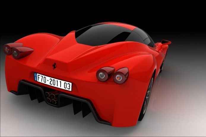 Así luciría el Ferrari F70, posible sucesor del Enzo