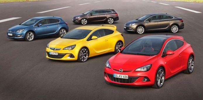 España: Opel Astra 2013, a partir de 17.390 euros