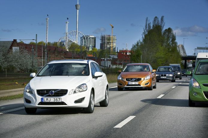 Volvo introducirá un sistema de asistencia en atascos de tráfico