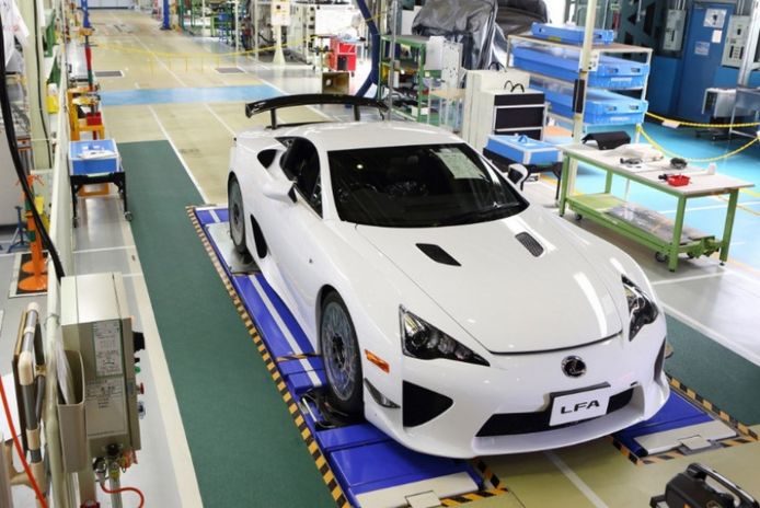 Lexus culmina la producción del deportivo LFA