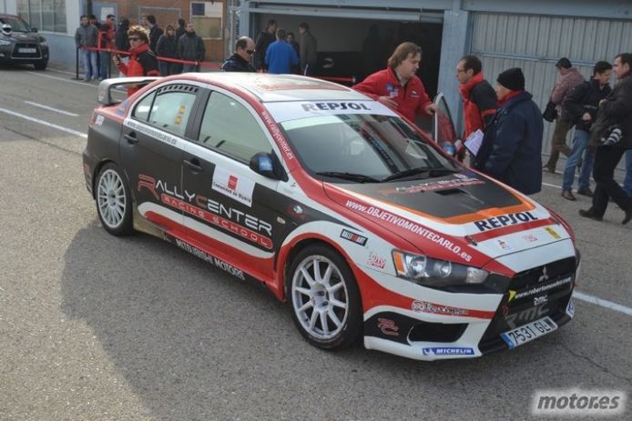 El Mitsubishi Evo X de Rally Center ya tiene piloto para el Rally de Montecarlo