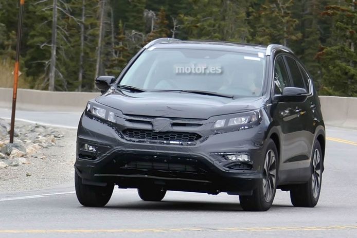 El Honda CR-V restyling se deja ver por primera vez