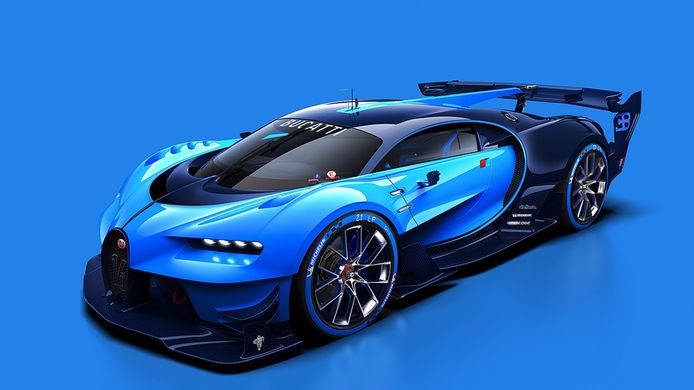 Bugatti Vision Gran Turismo, a escala real y en Frankfurt