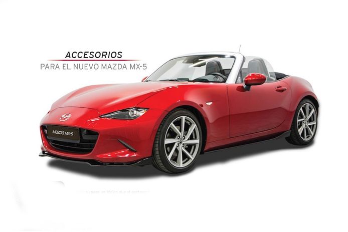 Precios para España: Accesorios originales para el nuevo Mazda MX-5