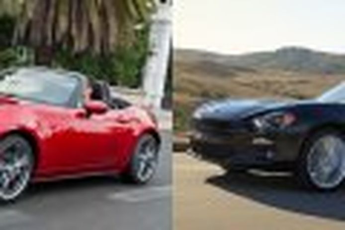 ¿Mazda MX-5 o Fiat 124 Spider?: Comparativa visual