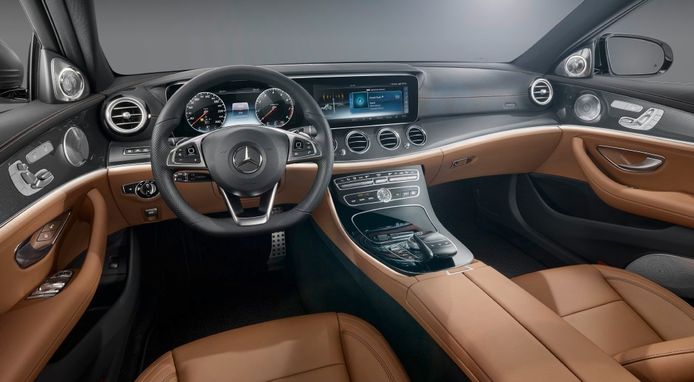 Así es el interior del Mercedes Clase E 2016, te dejará sin palabras