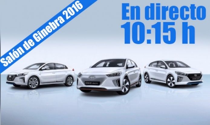 Ginebra 2016: presentación en directo de la gama Hyundai IONIQ
