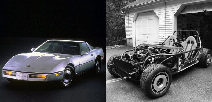 Se fabrica un kart V8 al más puro estilo Mad Max con Chevrolet Corvette de 1984