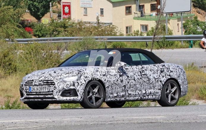 El Audi A5 Cabrio 2017 sigue poniéndose a punto